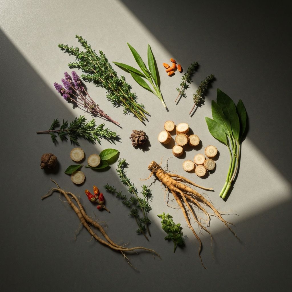 Natural ingredients and herbs